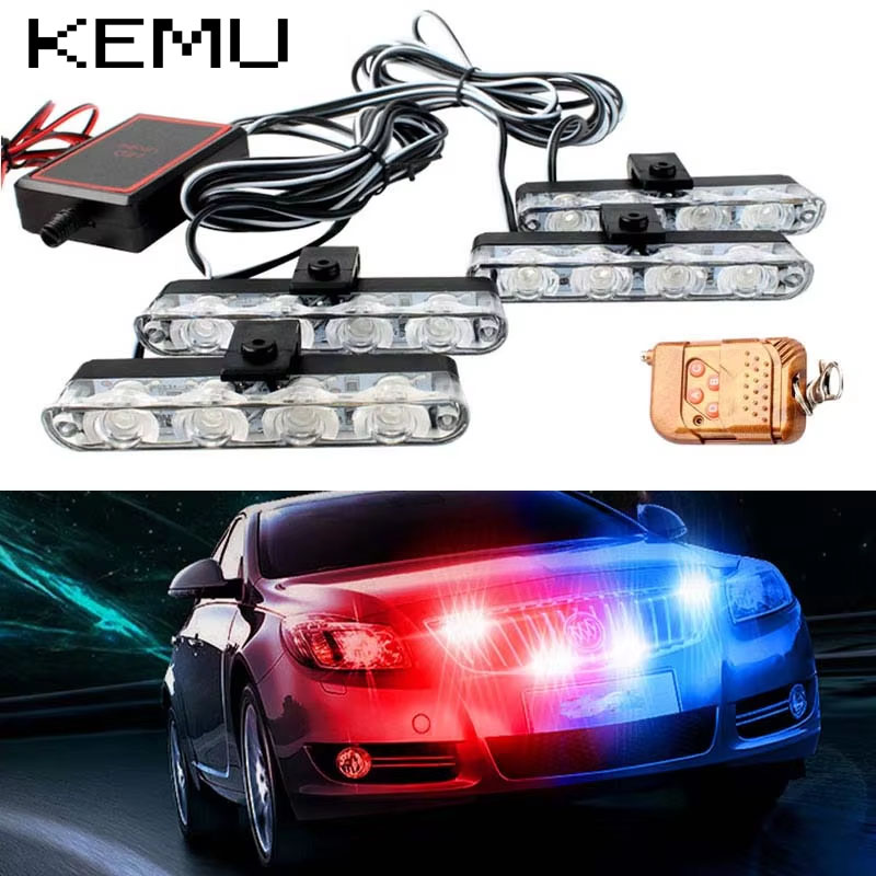 Touch Dimmer Lamp - Lampu Peringatan Strobo Gril Depan Mobil