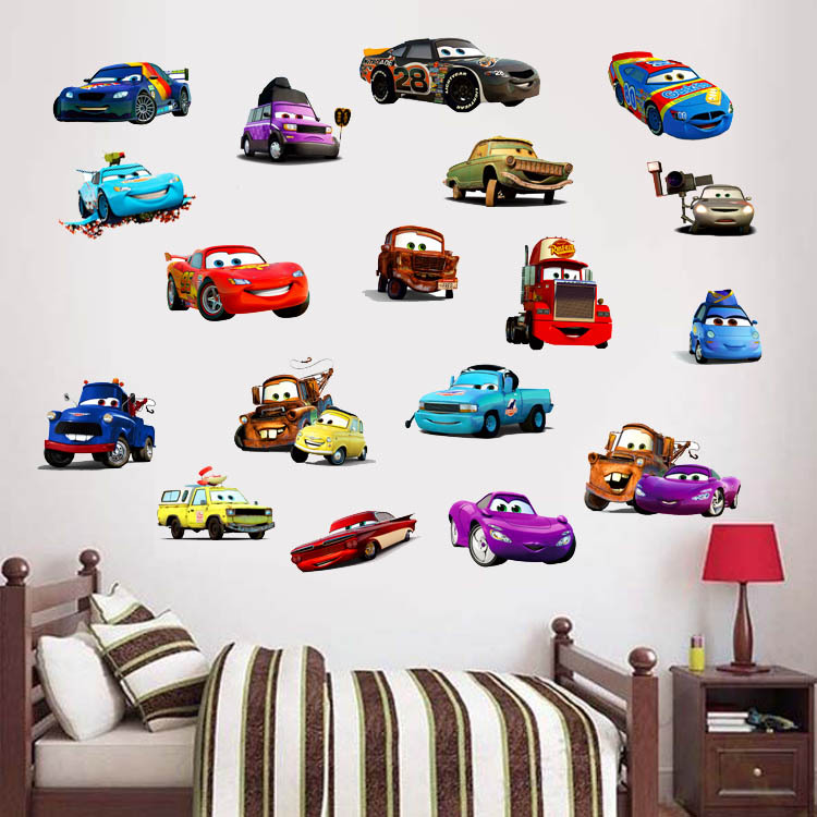 Lighting Mcqueen Decor - Stiker Dinding Film Cars 3 Stiker