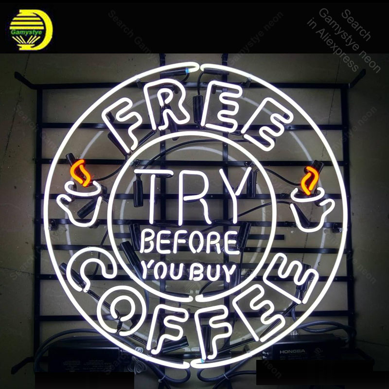 Decor Lighting India - TANDA NEON Gratis Kedai Kopi Lampu