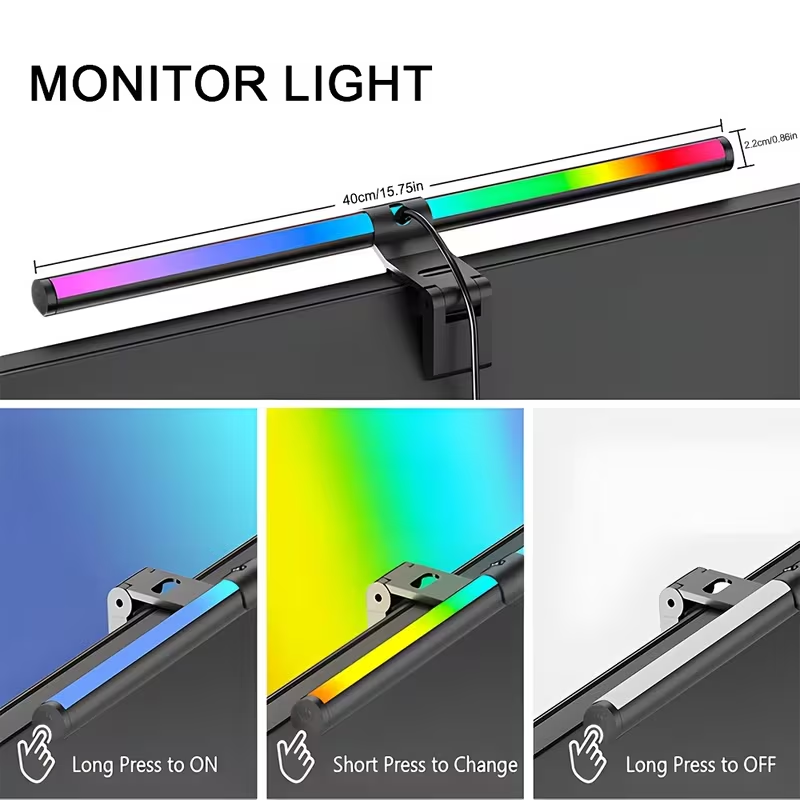 Lampu Monitor LED Bertenaga US - Touch Dimmer Lamp ulasan dan harga
