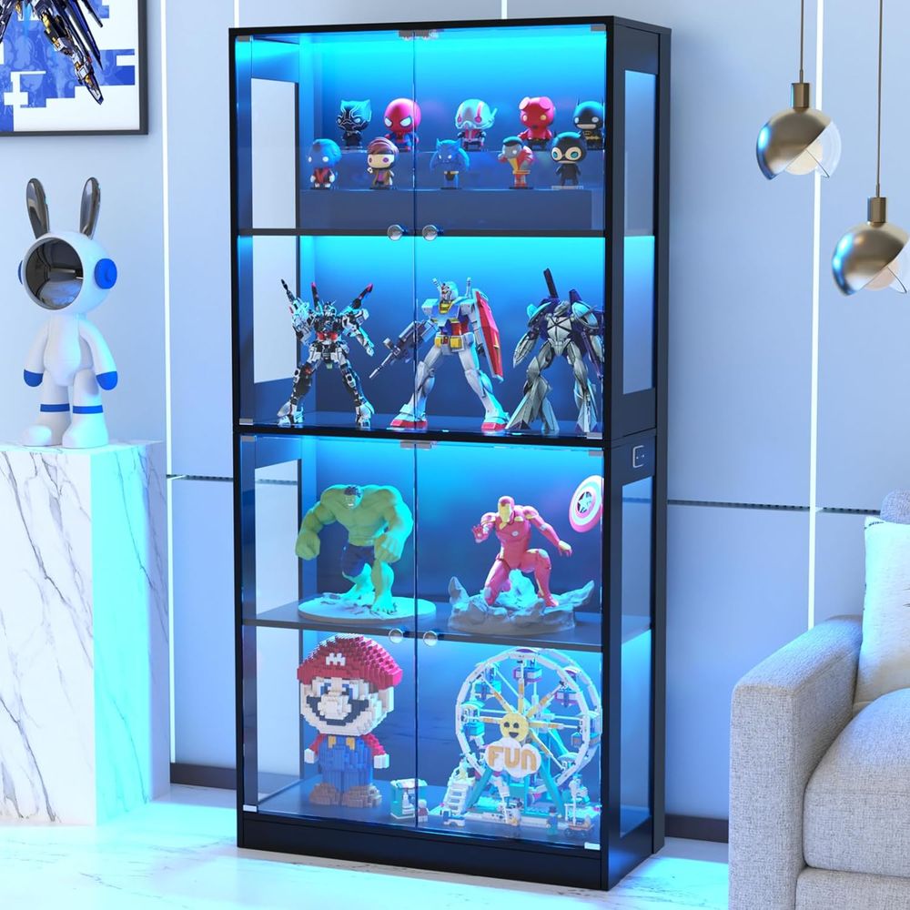 Lemari Pajangan Pintu Kaca 65, - Lighting & Home Decor Studio Photos ulasan dan harga