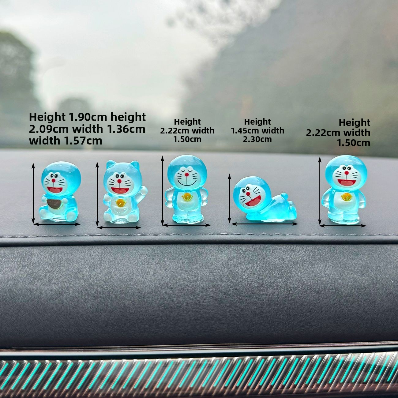 Ornamen Meja Doraemon Glow unt - Up Lighting Decor ulasan dan harga