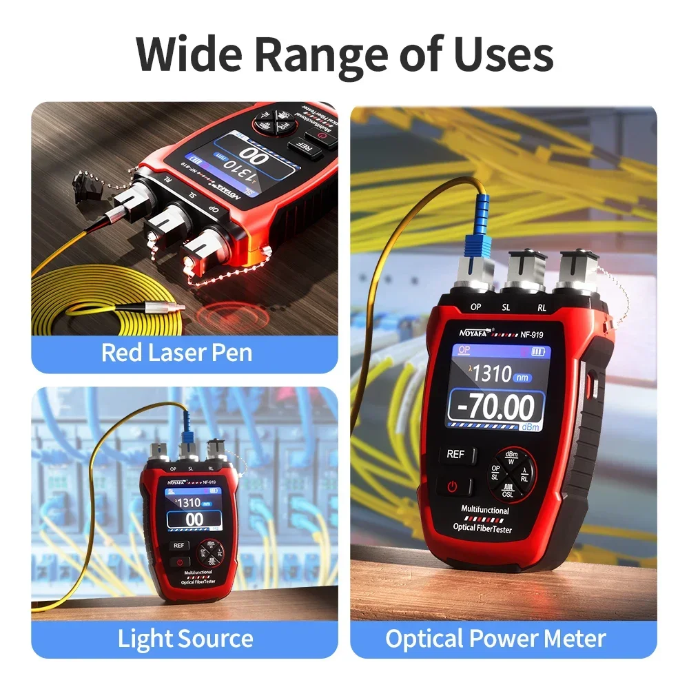 NOYAFA Tester serat optik peng - Lighting Visual ulasan dan harga