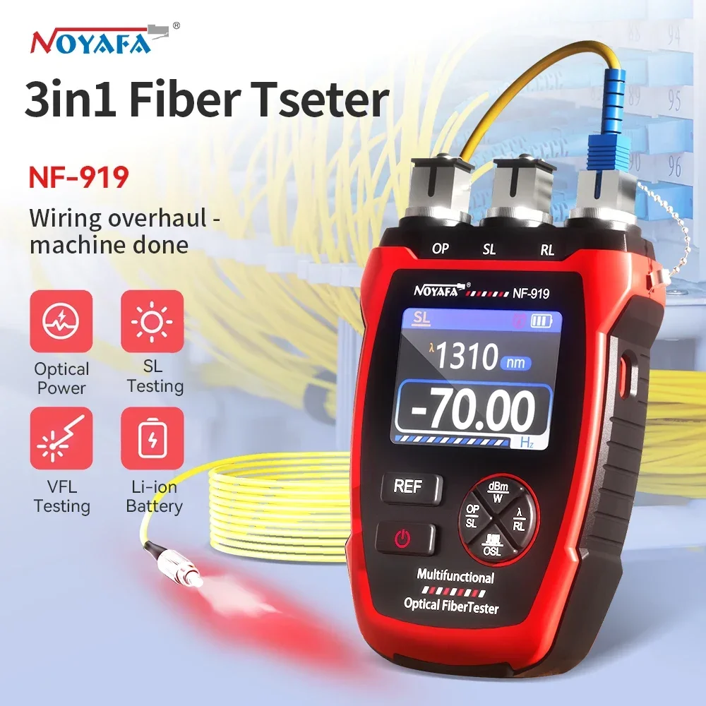NOYAFA Tester serat optik peng - Lighting Visual ulasan dan harga
