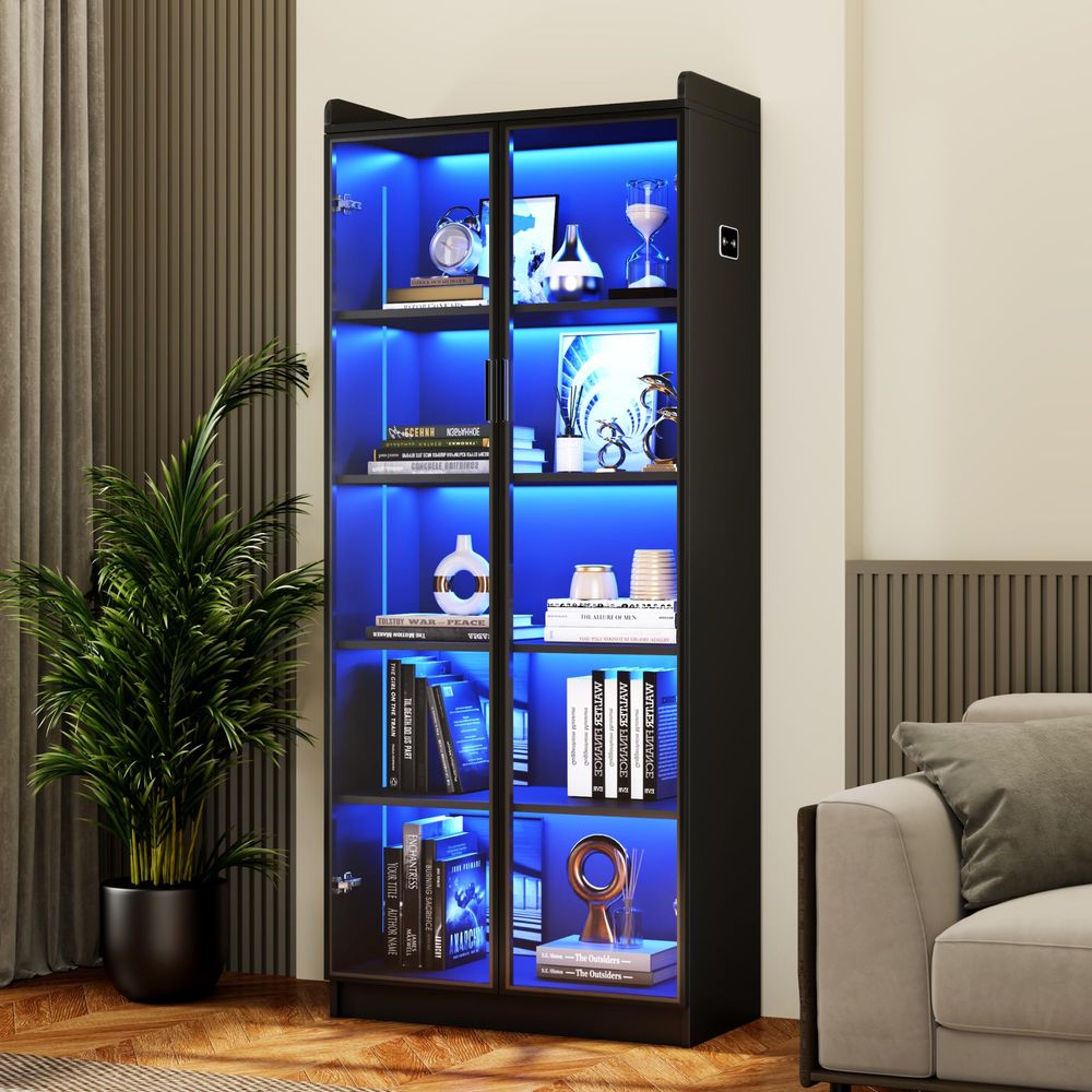 Lemari Pajangan dengan Rak yan - Lighting & Home Decor Studio Photos ulasan dan harga