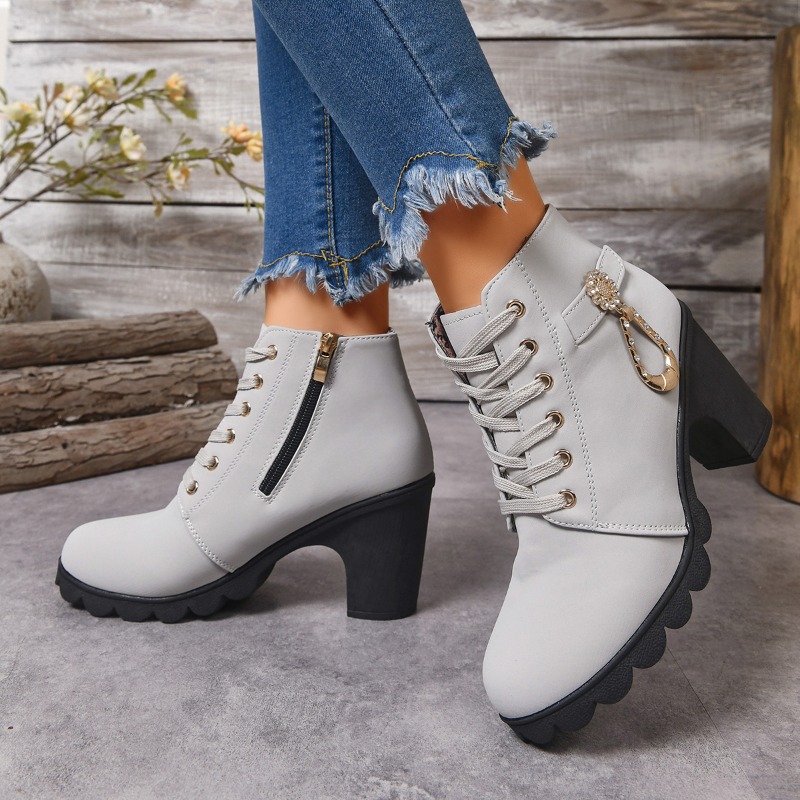 Sepatu Bot Wanita Hak Tinggi M - Lighting Design Decor ulasan dan harga