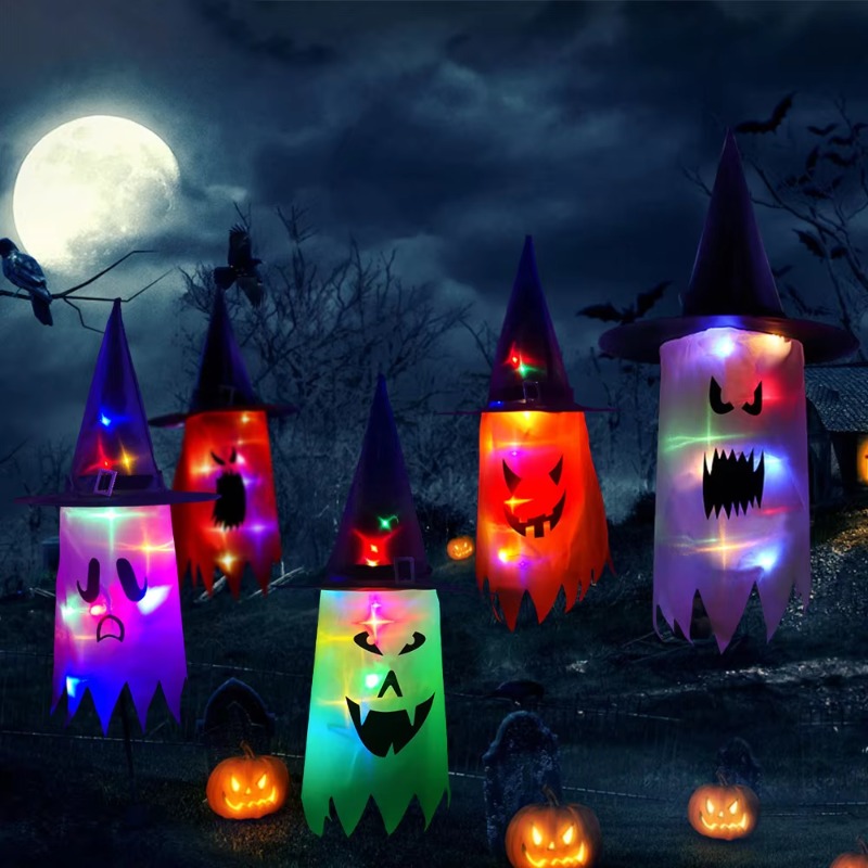 1 Buah Topi Penyihir Halloween - Led Lighting Decor ulasan dan harga