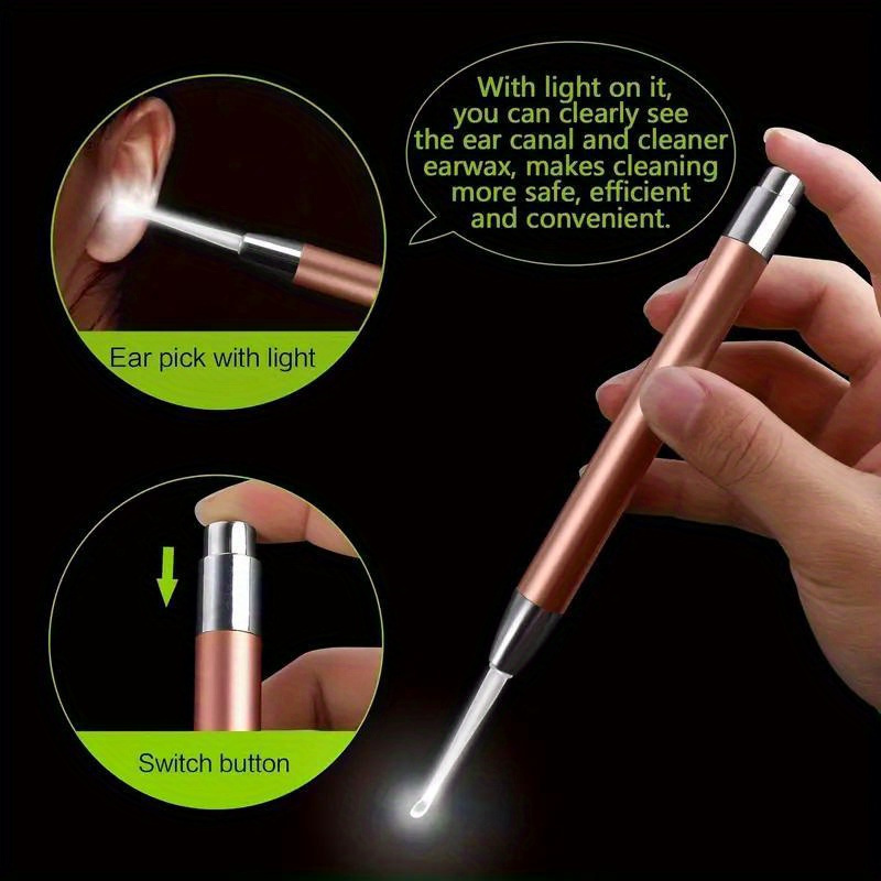 Alat Pembersih Telinga Bercaha - Lighting Visual ulasan dan harga