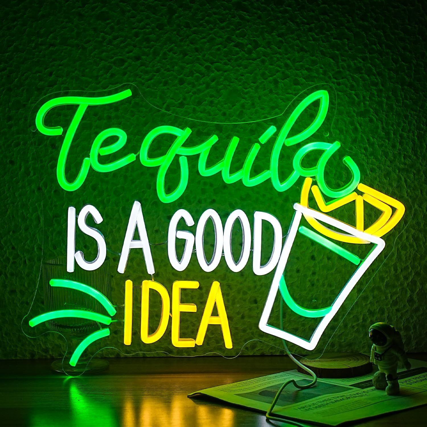 Lampu Neon Tequila Is A Good I - Outdoor Lighting Decor Ideas ulasan dan harga