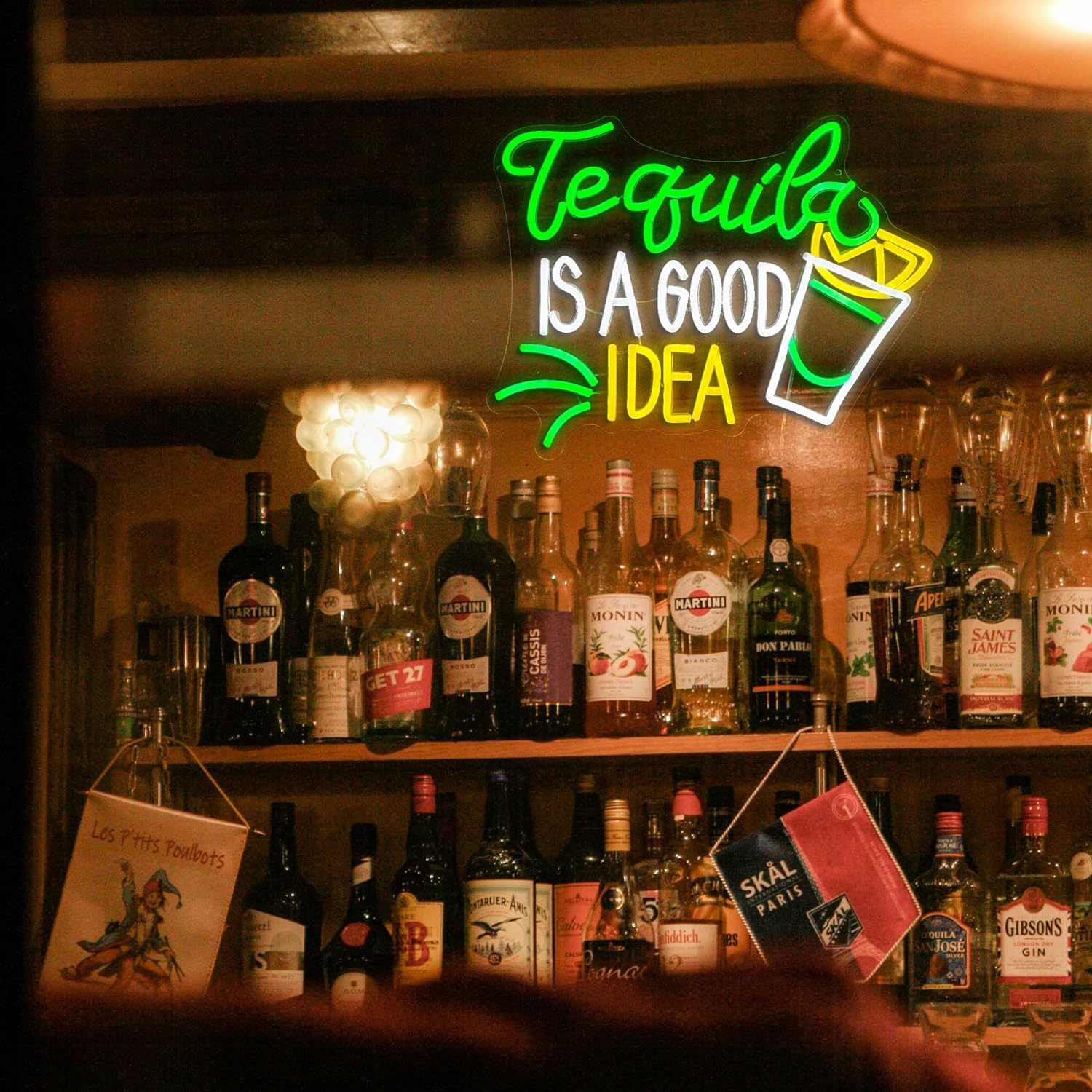 Lampu Neon Tequila Is A Good I - Outdoor Lighting Decor Ideas ulasan dan harga