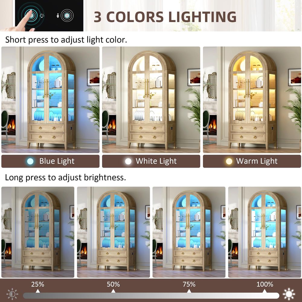 71 Lemari Pajangan Lengkung de - Lighting & Home Decor Studio Photos ulasan dan harga