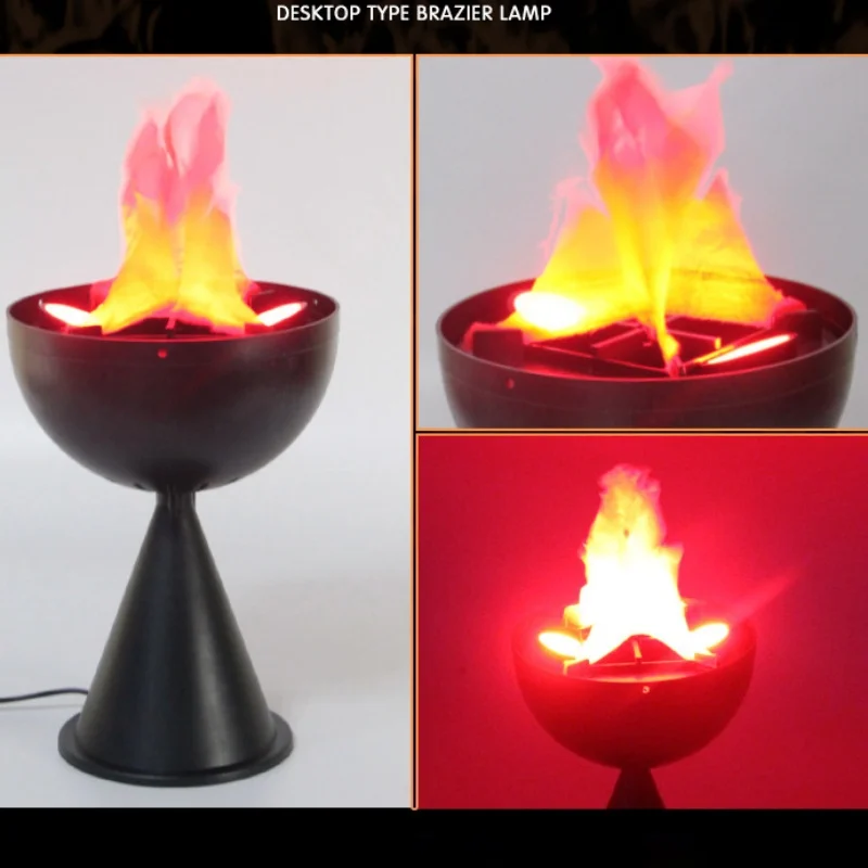 Lampu Api Palsu 3D Simulasi De - Lighting Decor Items ulasan dan harga