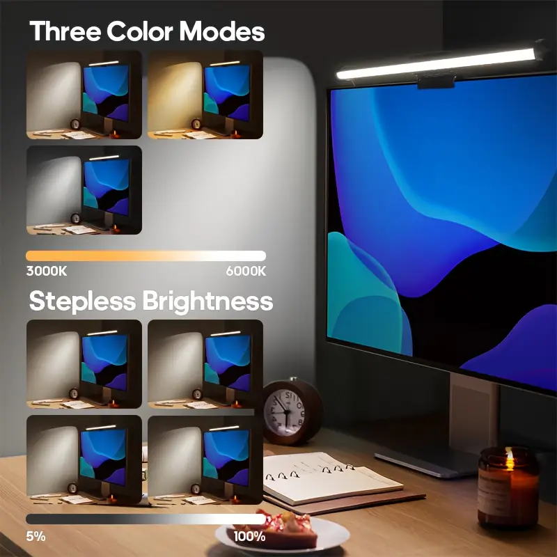 Lampu LED Layar PC yang Dapat  - Touch Dimmer Lamp ulasan dan harga