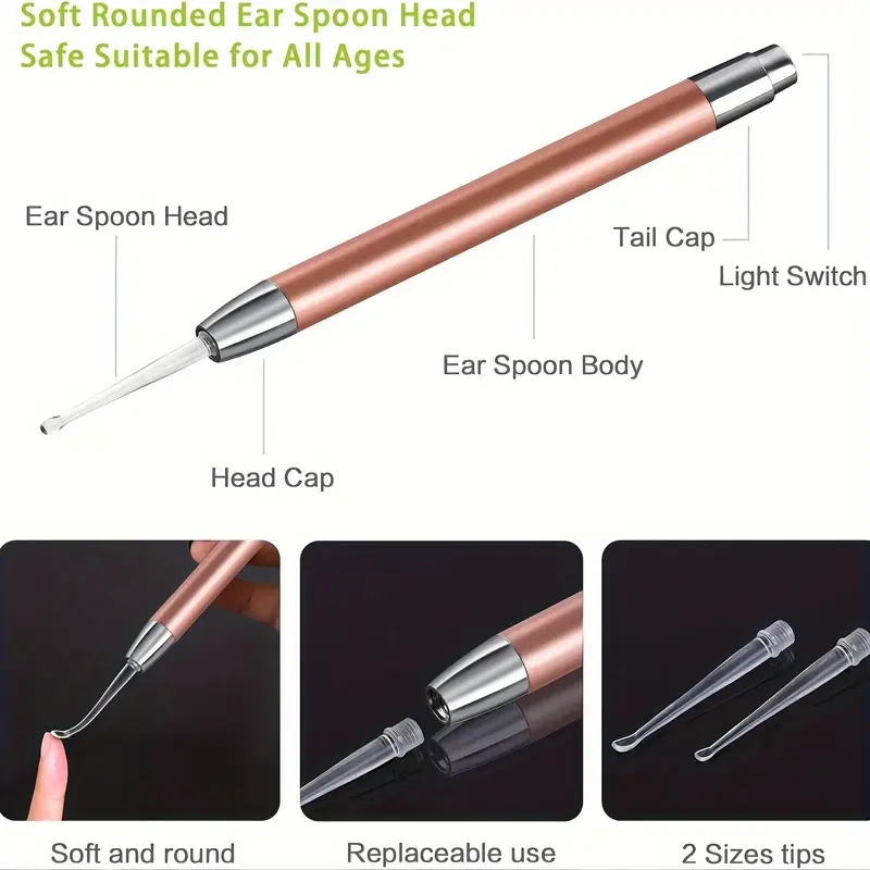 Alat Pembersih Telinga Stainle - Lighting Visual ulasan dan harga