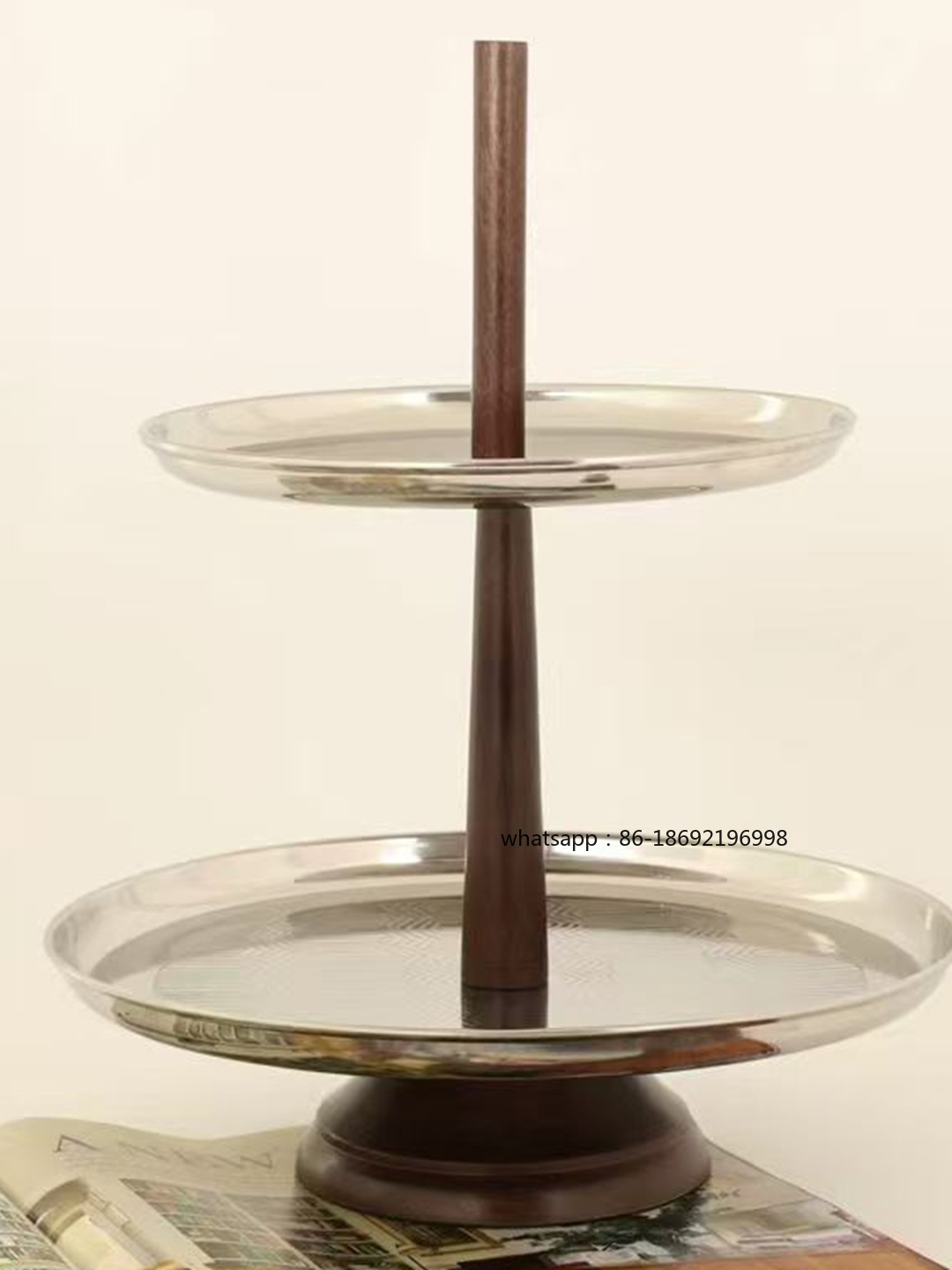Nampan logam perak mewah ringa - Decor Lighting India ulasan dan harga