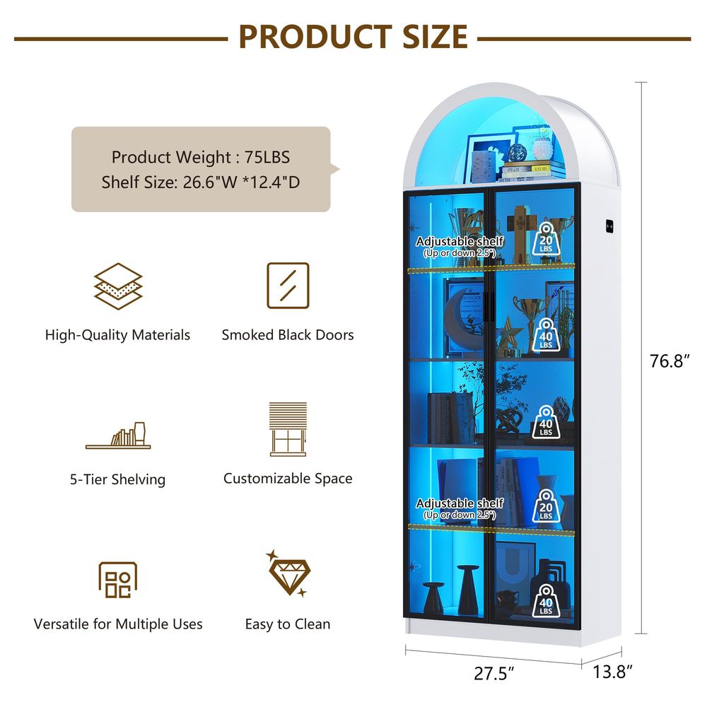 Lemari Pajangan dengan Pintu d - Lighting & Home Decor Studio Photos ulasan dan harga