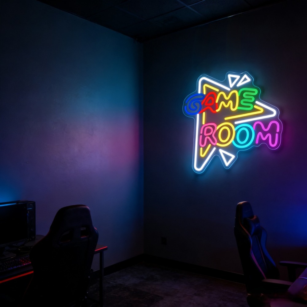 Lampu Neon LED Ruang Game, Dap - Outdoor Lighting Decor Ideas ulasan dan harga