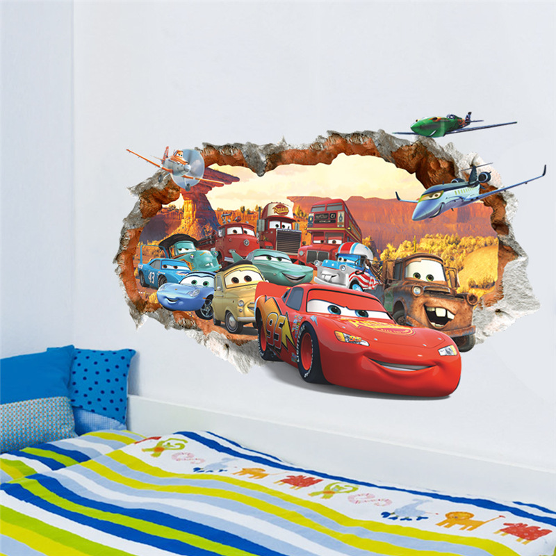 Stiker Dinding Film Cars 3 Sti - Lighting Mcqueen Decor ulasan dan harga
