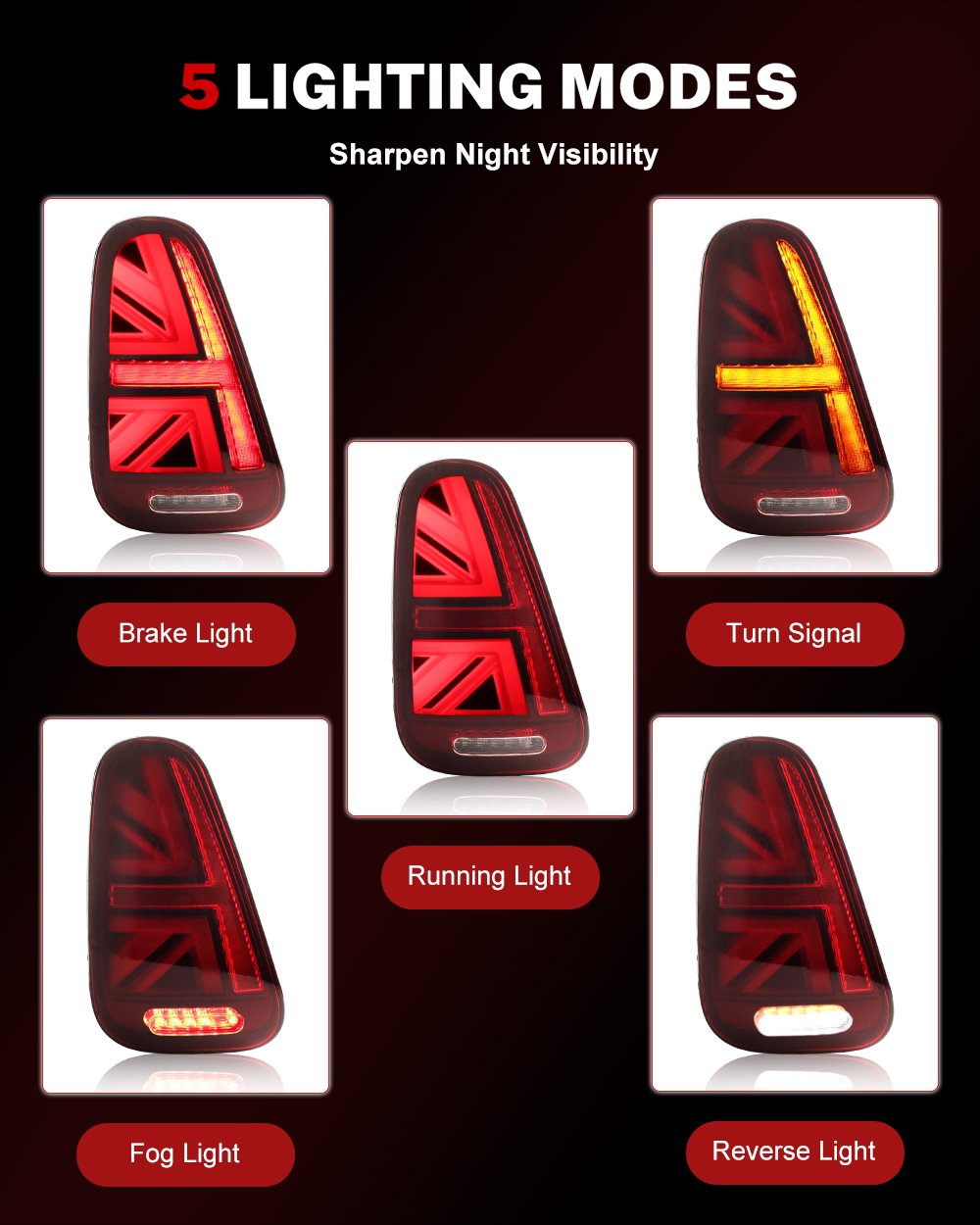 iJDM Lampu Belakang Mobil Unio - Union Lighting & Decor Photos ulasan dan harga