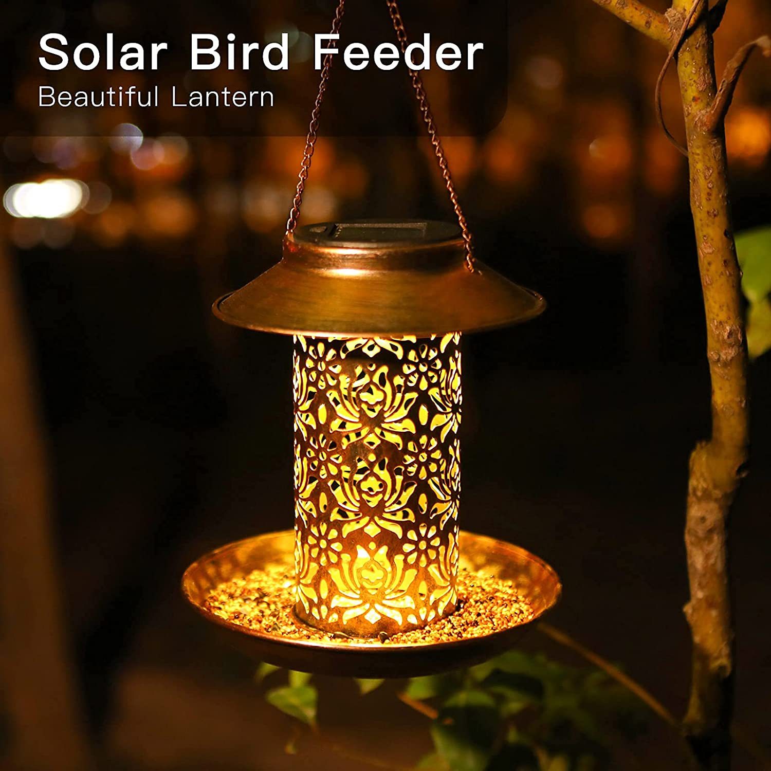 Rumah Burung Gantung Logam Lua - Outdoor Lighting Decor Ideas ulasan dan harga