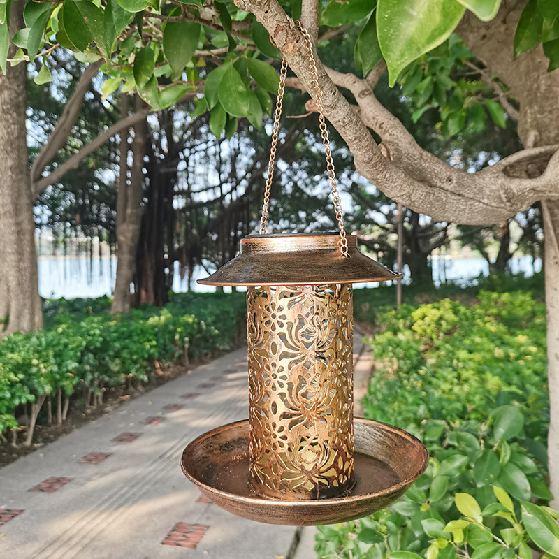 Rumah Burung Gantung Logam Lua - Outdoor Lighting Decor Ideas ulasan dan harga