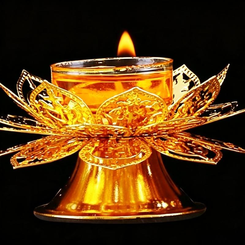 Tempat Lilin Teh Desain Terata - Lighting Design Decor ulasan dan harga